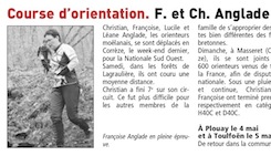 Françoise et Christian Anglade au top à la nationale sud-ouest en Corrèze