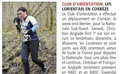 Club d'orientation - Les lorientais en Correze