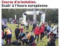 Course d'orientation : Scaer à l'heure européenne