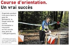 Course d'orientation : un vrai succès